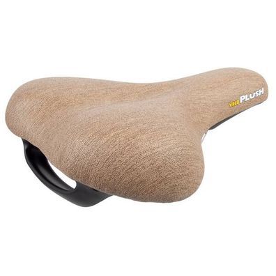 Sattel Velo >Stella Urban E-Grip<, 265 x 207 mm, beige, mit