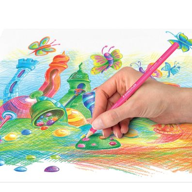 STAEDTLER® 157 SB12 Buntstift ergosoft 12ST FSC 100