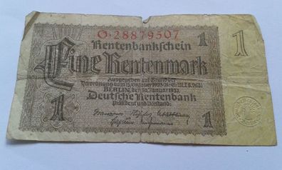 1 Rentenmark 1937 Rentenmark 30.01.1937