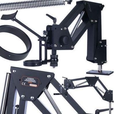 Rosfix Mikroskoparm WDMS2 – 80 cm Länge, 76,5 mm Ø | Aluminium, 270° drehbar