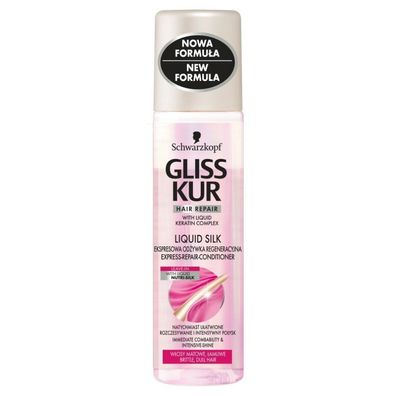 GLISS Liquid Silk Express Repair Conditioner für stumpfes und sprödes Haar 200ml