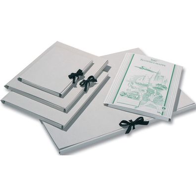 Folia 6905 Sammelmappe aus Graupappe 500g/qm, DIN A3, mit Band