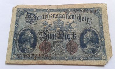 5 Mark 1914 5 Mark 1914 5 Mark 05.08.1914
