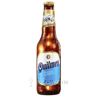 Quilmes Clasica 0,34 l - Bier aus Argentinien