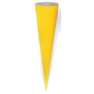 Goldbuch 97814 Bastelschultüte Buntkarton gelb 70 cm