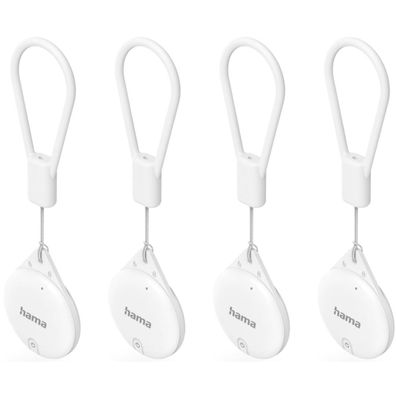 Hama Bluetooth Tracker 4 Stück mit Zwei Wege Suche Alarm und Kamera Fernauslöser