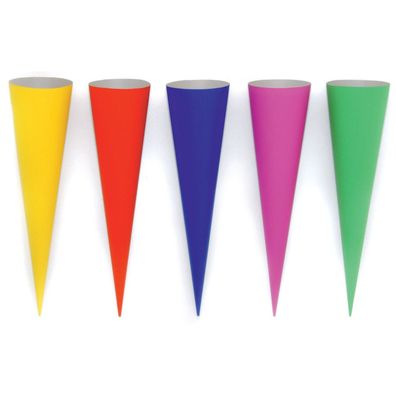 Goldbuch 97810 Bastelschultüte Buntkarton sortiert 70 cm