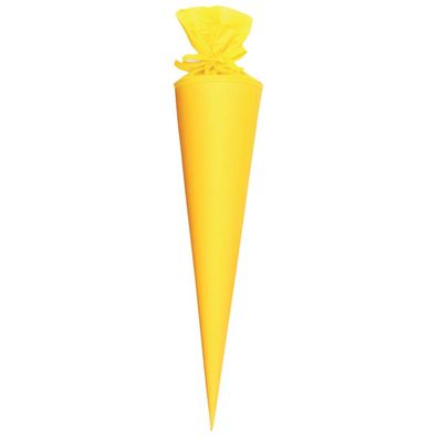 Goldbuch 97824 Bastelschultüte Buntkarton gelb 70 cm