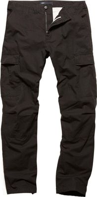 Vintage Industries Militär Cargohose Tyrone Bdu Pants Black