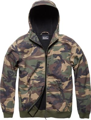 Vintage Industries Funktionsjacke Ashore Softshell Jacket Woodland Camo