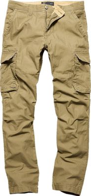Vintage Industries Cargohose Reef Pants Sand