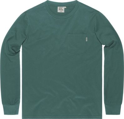 Vintage Industries Longsleeve Grant Pocket T-Shirt Long Sleeve Ocean Blue
