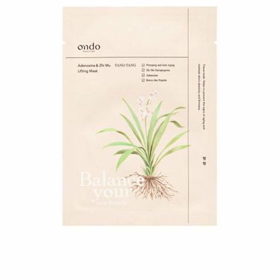 Ondo Beauty 36.5 Adenosine & ZHI MU lifting mask 25 ml