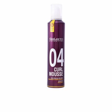 Desigual Salerm Cosmetics 04 Curl Mousse Extra Strong 405ml
