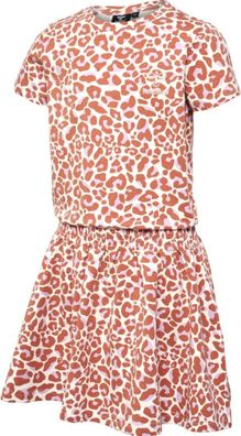 Hummel Kinder Kurzarm Kleid Hmljumpy Aop Dress S/S 219320