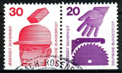 BRD BUND Zusammendruck Nr W56 gestempelt WAAGR PAAR X187986