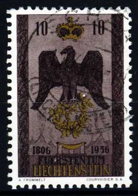 Liechtenstein 1956 Nr 346 zentrisch gestempelt X2DB09E