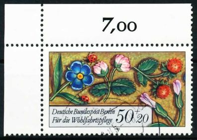 BERLIN 1985 Nr 744 gestempelt ECKE-OLI X62E3E2