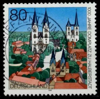 BRD 1996 Nr 1846 zentrisch gestempelt X72CA2E