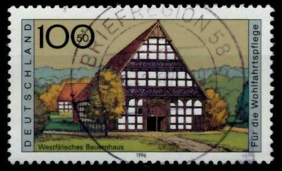 BRD 1996 Nr 1886 zentrisch gestempelt X72E99E