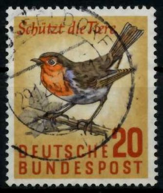 BRD 1957 Nr 275 zentrisch gestempelt X77A66A