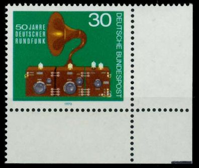 BRD 1973 Nr 786 postfrisch ECKE-URE X8C961A