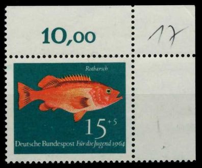 BRD 1964 Nr 413 postfrisch ECKE-ORE X8EF65E