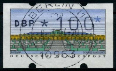 BRD ATM 1993 Nr 2-1.1-0100 gestempelt X96DD86