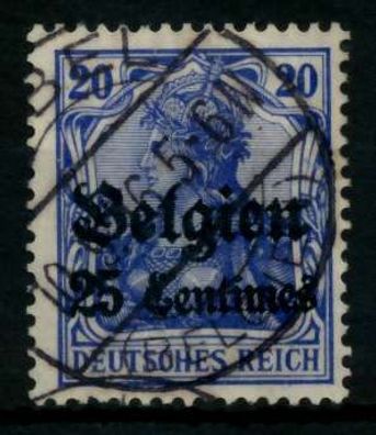 BES 1WK LP Belgien Nr 4II gestempelt X6CE08A