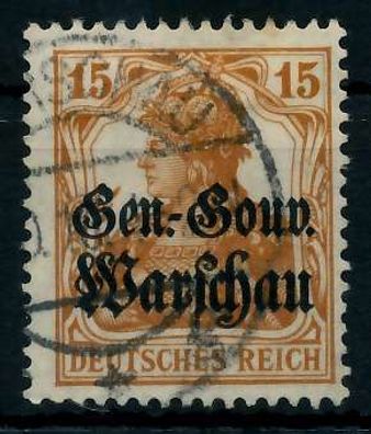 BES 1WK D-POST IN POLEN Nr 11 gestempelt X776986