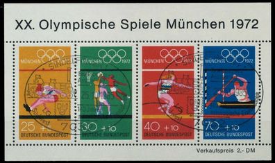 BRD BLOCK Kleinbogen 1949 1989 Block 8 zentrisch gestempelt X7DF5C2