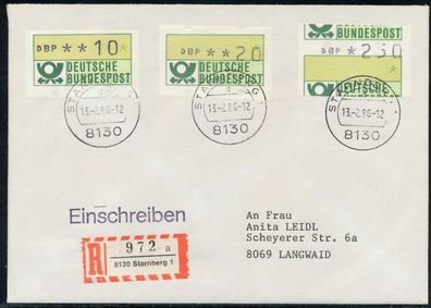 BRD ATM1-280 BRIEF EF Starnberger Springer X7E4406