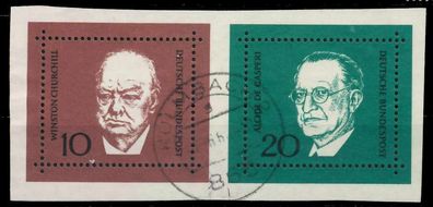 BRD ZD AUS BLOCK 4 Nr 554-555 zentrisch gestempelt WAAGR PAA X7EB15E