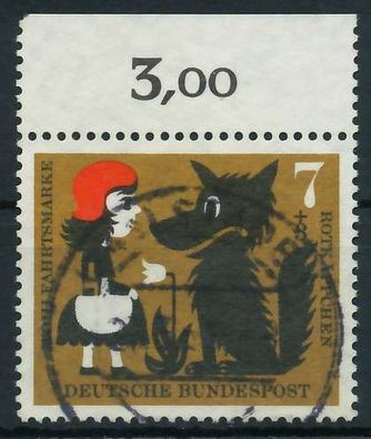 BRD 1960 Nr 340 zentrisch gestempelt ORA X7F7916