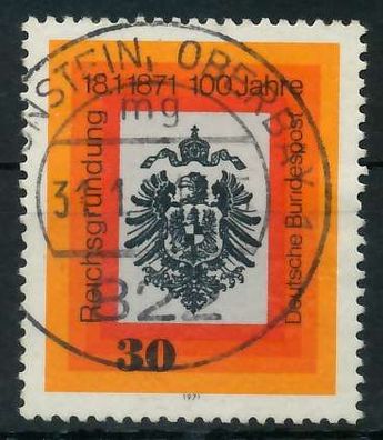 BRD 1971 Nr 658 zentrisch gestempelt X832FC6