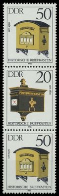 DDR Zusammendruck Nr SZd 287 postfrisch 3ER STR X09B4FA