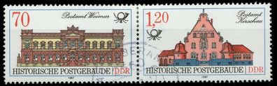 DDR Zusammendruck Nr WZd703 gestempelt WAAGR PAAR X0CC13E
