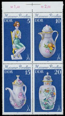 DDR Zusammendruck Nr 2464VB postfrisch Viererblock ORA X146DDE