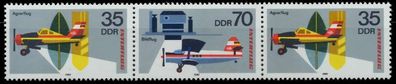 DDR Zusammendruck Nr WZd451 postfrisch 3ER STR SBF9602
