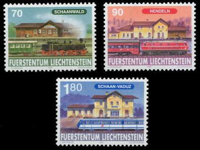 Liechtenstein 1997 Nr 1155-1157 postfrisch SAF473A