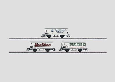 Maerklin 48773 Bierwagen-Set 3-tlg Pott DB Spur H0