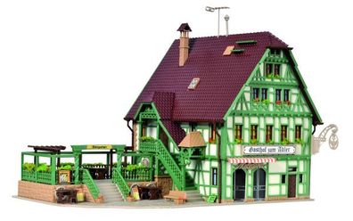 Vollmer 43736 H0 Gasthaus mit Metzgerei und Spur H0