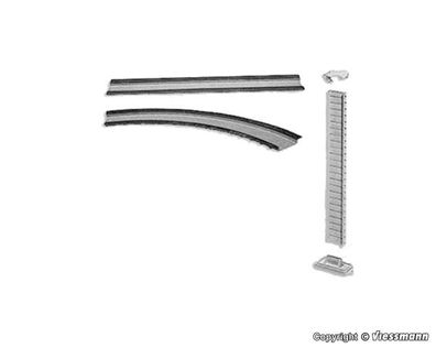 Vollmer 44547 H0 Set Brueckenauff. bis 12cm Spur H0