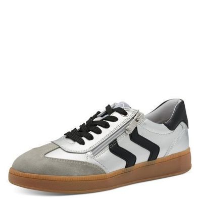 Marco Tozzi Sneaker - Silber Combi Synthetik
