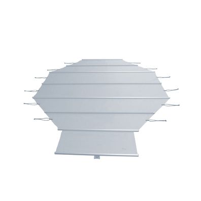 Trend Rollschutzabdeckung | Standard | oval | 800 x 400 cm | Hellgrau