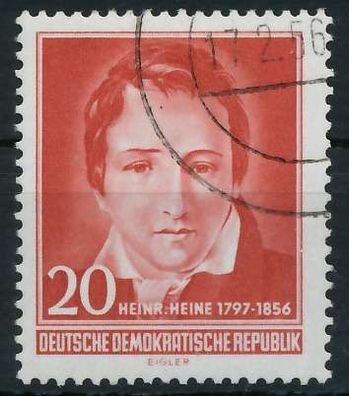 DDR 1956 Nr 517YII gestempelt X965802