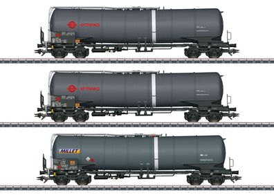 Maerklin 47551 3-tlg. Set Kesselwagen Zacns Ermewa Spur H0
