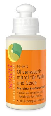 3x SONETT Olivenwaschmittel für Wolle und Seide 20-40°C 120ml