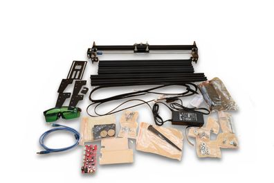 VEVOR L4040X Lasergravierer 5,5W 410x400mm Graviermaschine für Holz Leder Acryl