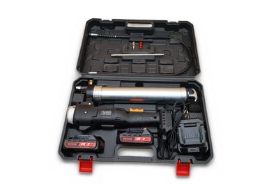 VEVOR 20V Akku Fettpresse 500g 10.000 PSI mit 2x 2.0Ah Akku und Ladegerät